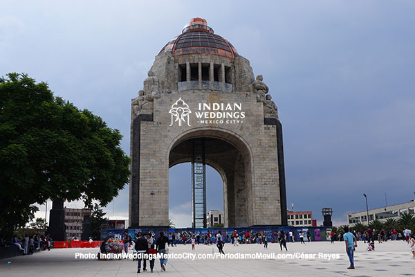 Indian Weddings in Mexico City: Monumento a la Revolución