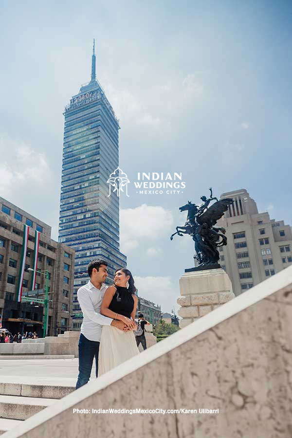 Indian Weddings in Mexico City Torre Latinoamericana