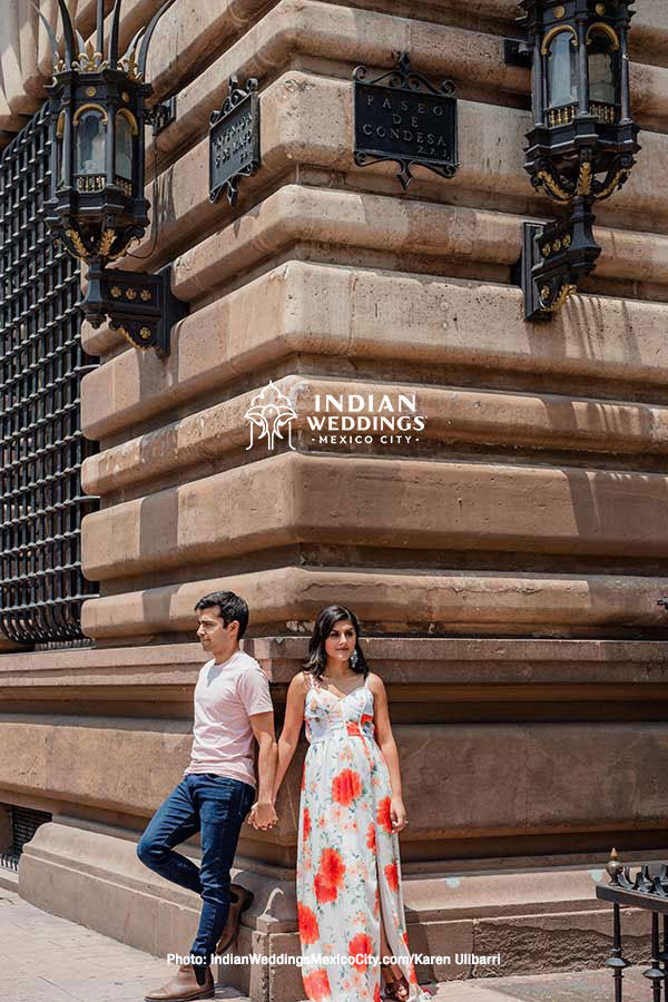 Indian Weddings in Mexico City: street 5 de mayo and Paseo de Condesa